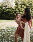 Organic Cotton Muslin Swaddle Blanket