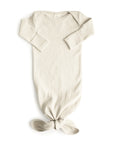 Ribbed Knotted Baby Gown