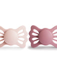 FRIGG Lucky Symmetrical Silicone Pacifier 2-Pack (6-18 Months)