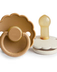 FRIGG Daisy Natural Rubber Pacifier 2-Pack