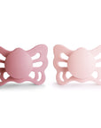 FRIGG Butterfly Anatomical Silicone Pacifier 2-Pack (0-6 Months)
