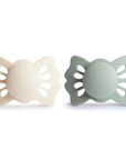 FRIGG Lucky Symmetrical Silicone Pacifier 2-Pack (0-6 Months)