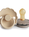 FRIGG Daisy Natural Rubber Pacifier 2-Pack