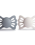 FRIGG Lucky Symmetrical Silicone Pacifier 2-Pack (6-18 Months)