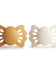 FRIGG Lucky Symmetrical Silicone Pacifier 2-Pack (0-6 Months)