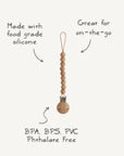 Silicone Pacifier Clip | Hera