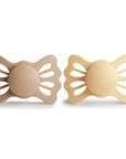 FRIGG Lucky Symmetrical Silicone Pacifier 2-Pack (6-18 Months)