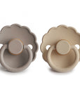 FRIGG Daisy Natural Rubber Pacifier 2-Pack