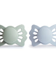 FRIGG Lucky Symmetrical Silicone Pacifier 2-Pack (0-6 Months)