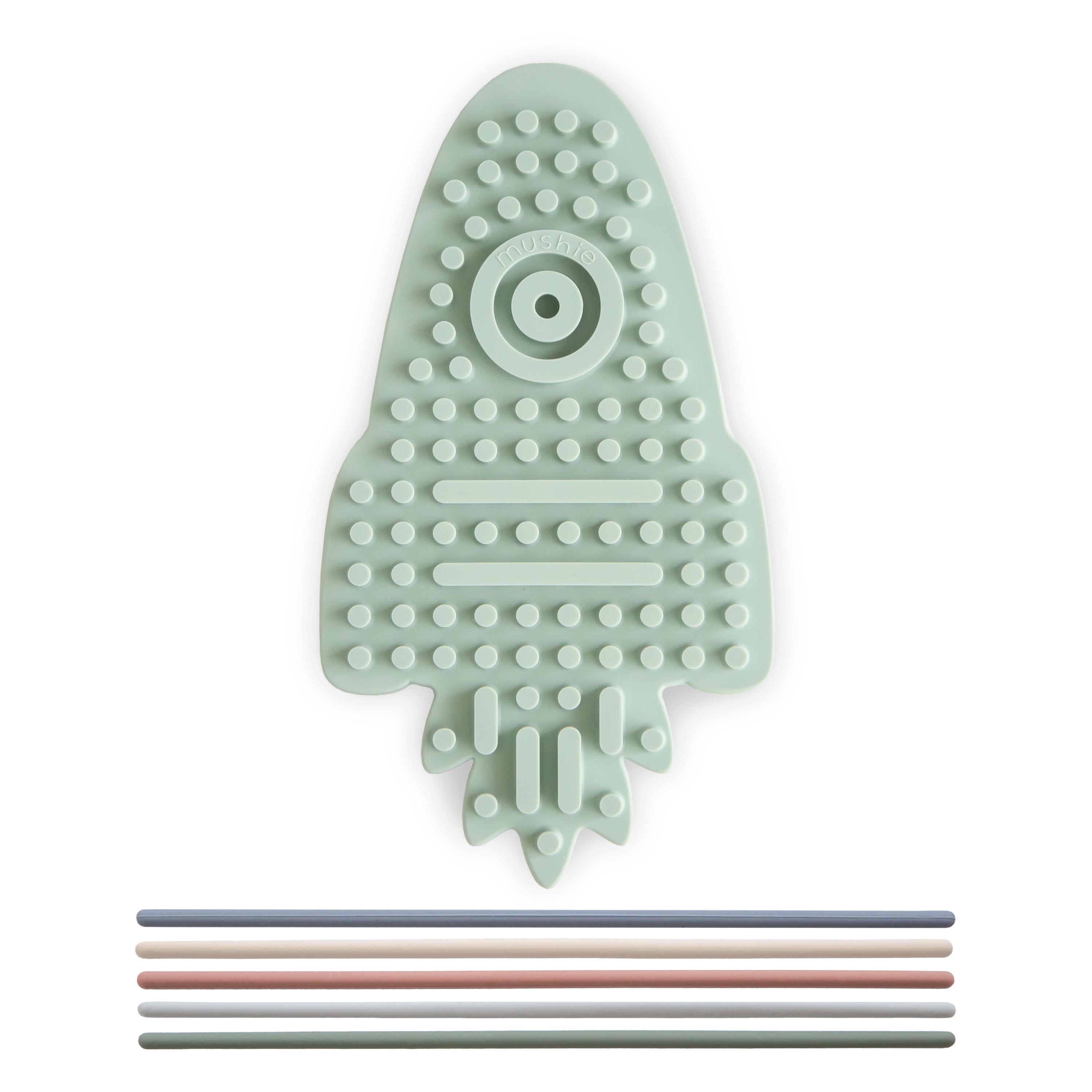 Silicone Sensory Stacking Rings view 2