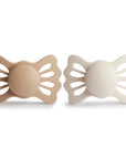 FRIGG Lucky Symmetrical Silicone Pacifier 2-Pack (6-18 Months)