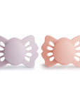 FRIGG Lucky Symmetrical Silicone Pacifier 2-Pack (0-6 Months)