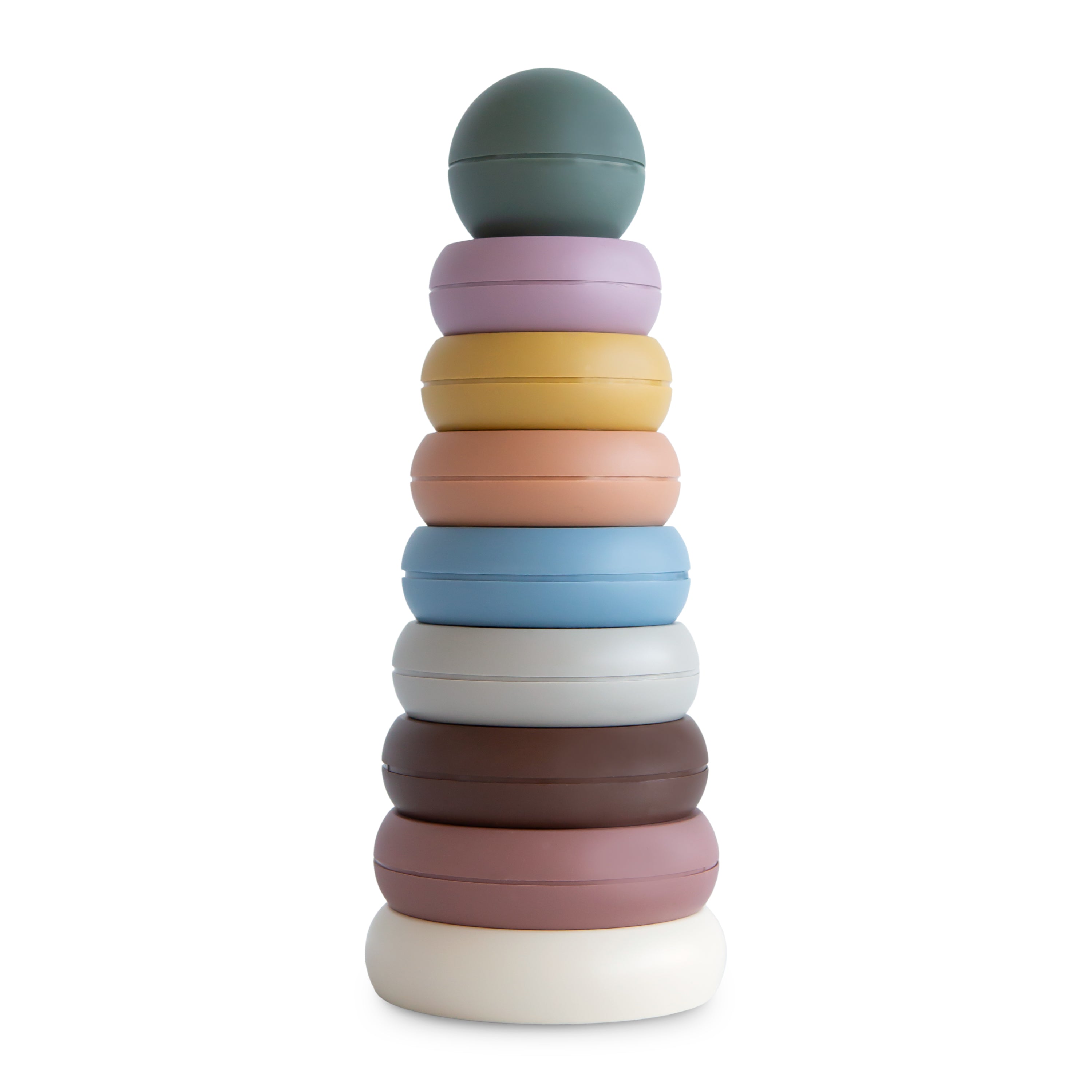 Silicone Sensory Stacking Rings view 4