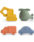 Vehicles Mold Free Bath Play Set