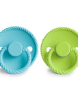 FRIGG Rope Silicone Pacifier 2-Pack