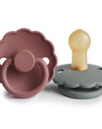 FRIGG Daisy Natural Rubber Pacifier 2-Pack