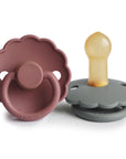 FRIGG Daisy Natural Rubber Pacifier 2-Pack