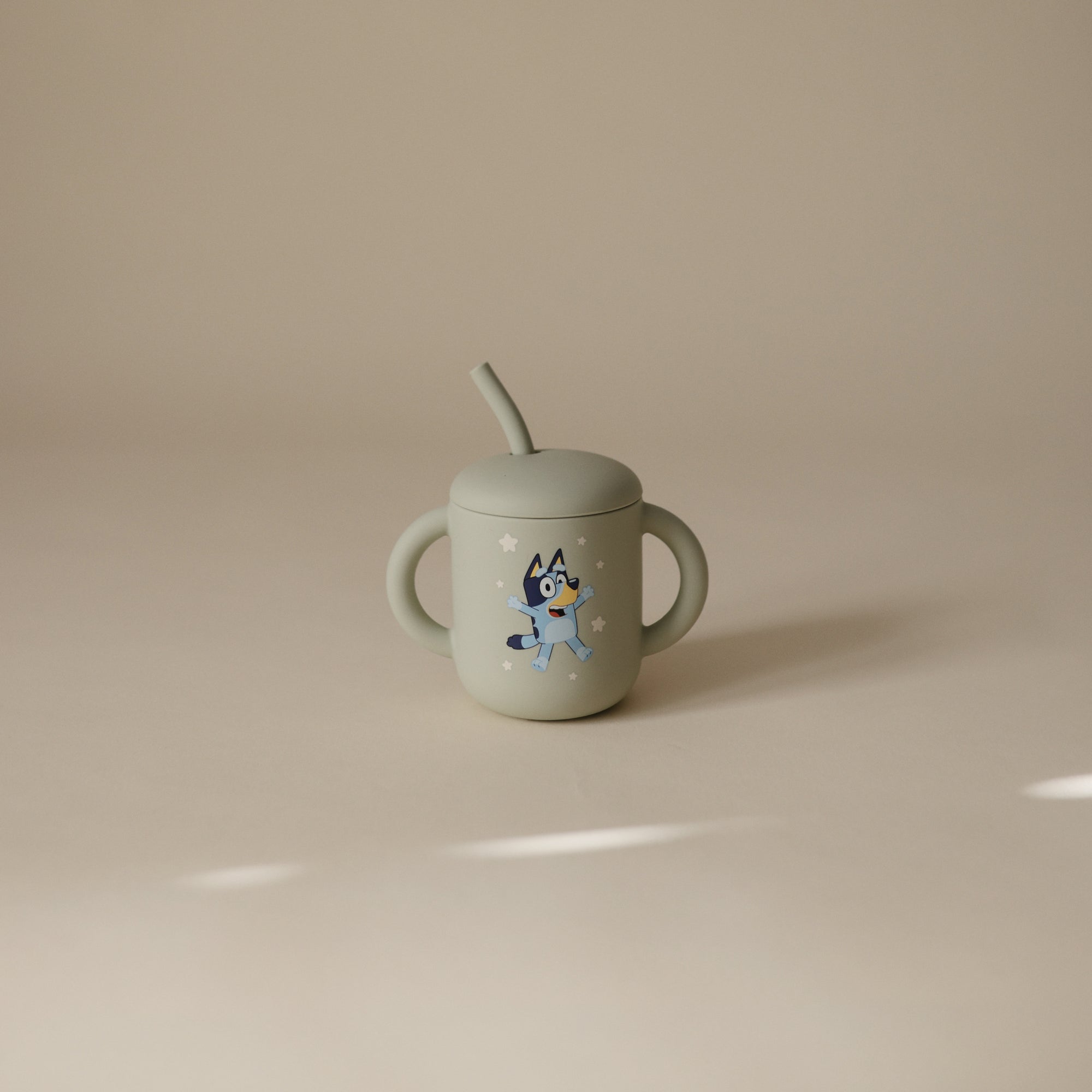 Bluey x Mushie Silicone Training Cup + Straw
