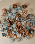 FRIGG Lucky Symmetrical Silicone Pacifier 2-Pack (0-6 Months)