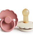 FRIGG Daisy Natural Rubber Pacifier 2-Pack