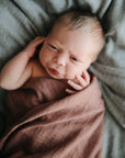 Organic Cotton Muslin Swaddle Blanket