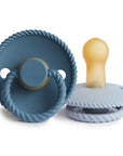 FRIGG Rope Natural Rubber Pacifier 2-Pack