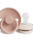 FRIGG Rope Silicone Pacifier 2-Pack