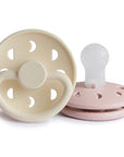 FRIGG Moon Silicone Pacifier 2-Pack