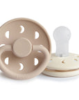 FRIGG Moon Silicone Pacifier 2-Pack
