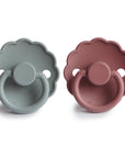 FRIGG Daisy Silicone Pacifier 2-Pack