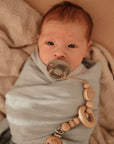 FRIGG Rope Natural Rubber Pacifier 2-Pack