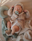 FRIGG Moon Natural Rubber Pacifier 2-Pack