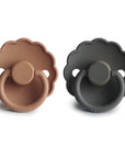 FRIGG Daisy Natural Rubber Pacifier 2-Pack