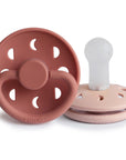 FRIGG Moon Silicone Pacifier 2-Pack