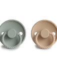 FRIGG Rope Silicone Pacifier 2-Pack