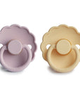 FRIGG Daisy Natural Rubber Pacifier 2-Pack