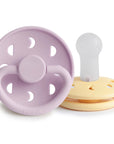 FRIGG Moon Silicone Pacifier 2-Pack