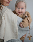 FRIGG Rope Natural Rubber Pacifier 2-Pack