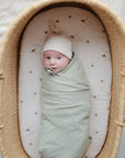 Extra Soft Bassinet Muslin Crib Sheet