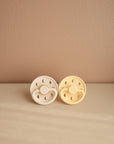 FRIGG Moon Natural Rubber Pacifier 2-Pack
