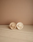 FRIGG Rope Natural Rubber Pacifier 2-Pack