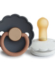 FRIGG Daisy Natural Rubber Pacifier 2-Pack