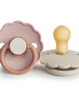 FRIGG Daisy Natural Rubber Pacifier 2-Pack