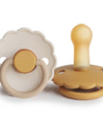 FRIGG Daisy Natural Rubber Pacifier 2-Pack