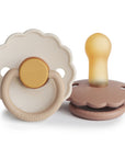 FRIGG Daisy Natural Rubber Pacifier 2-Pack