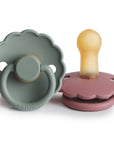 FRIGG Daisy Natural Rubber Pacifier 2-Pack