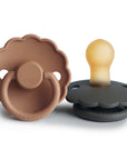FRIGG Daisy Natural Rubber Pacifier 2-Pack
