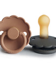 FRIGG Daisy Natural Rubber Pacifier 2-Pack