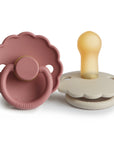 FRIGG Daisy Natural Rubber Pacifier 2-Pack