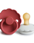 FRIGG Daisy Natural Rubber Pacifier 2-Pack